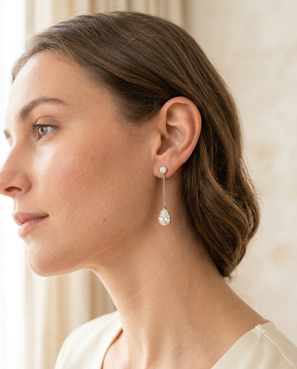Diamond earrings