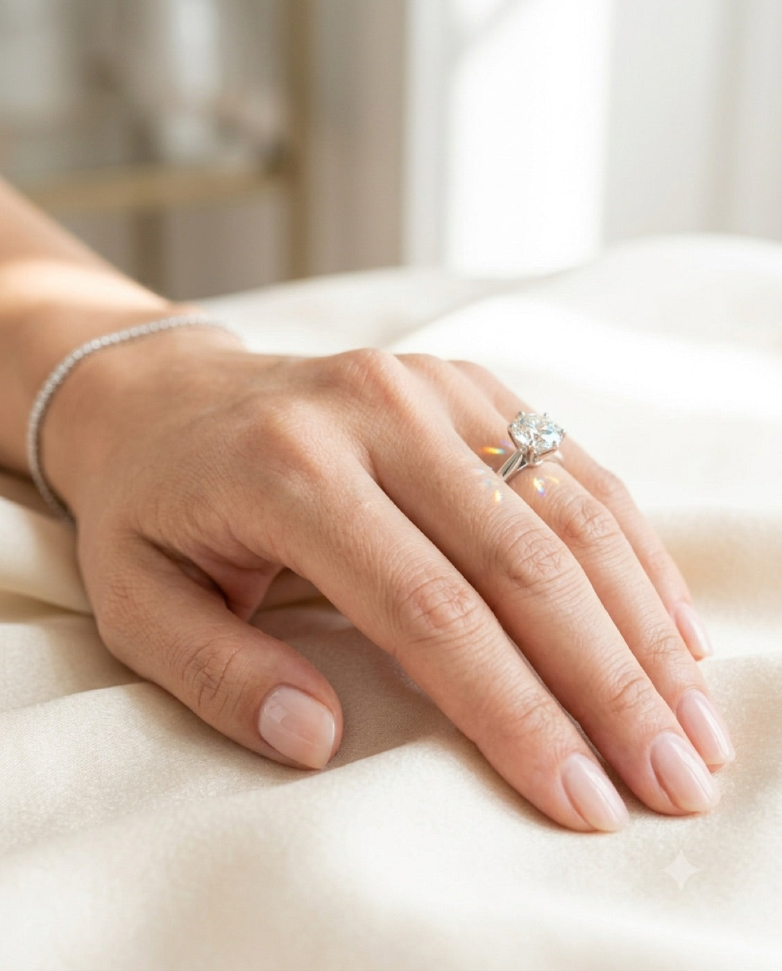 Lab-grown diamond engagement rings
