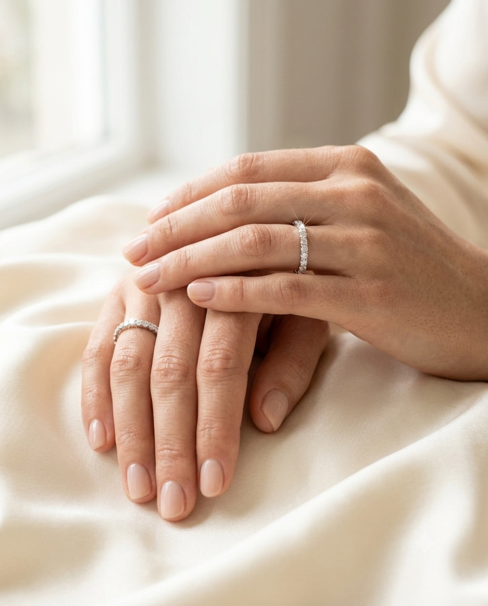 Diamond wedding bands