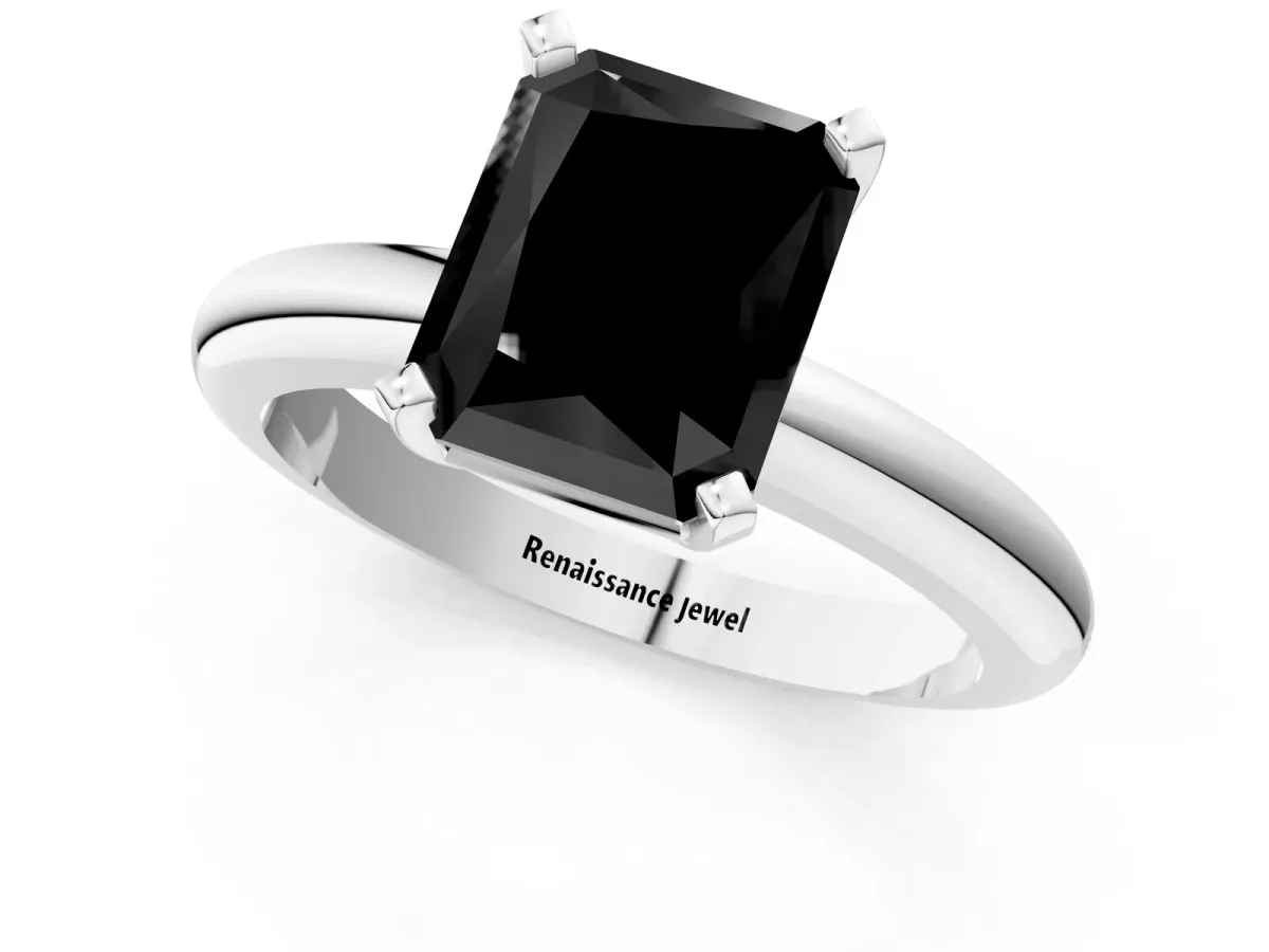 Pavé Round Citrine Twist Band Platinum