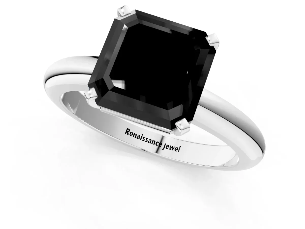Pavé Round Moissanite Twist Band Silver