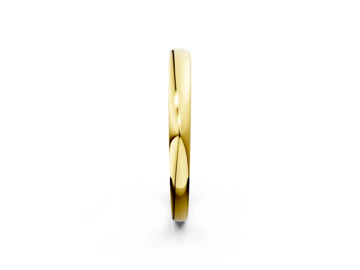 Classic Plain Metal Band Yellow gold