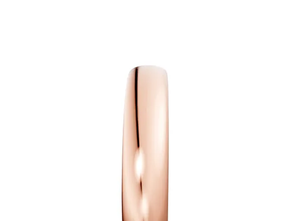 Classic Plain Metal Band Rose gold