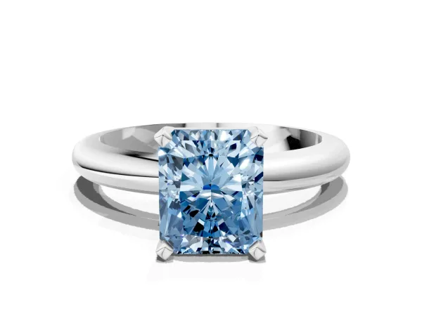 Pavé Round Peridot Twist Band Platinum