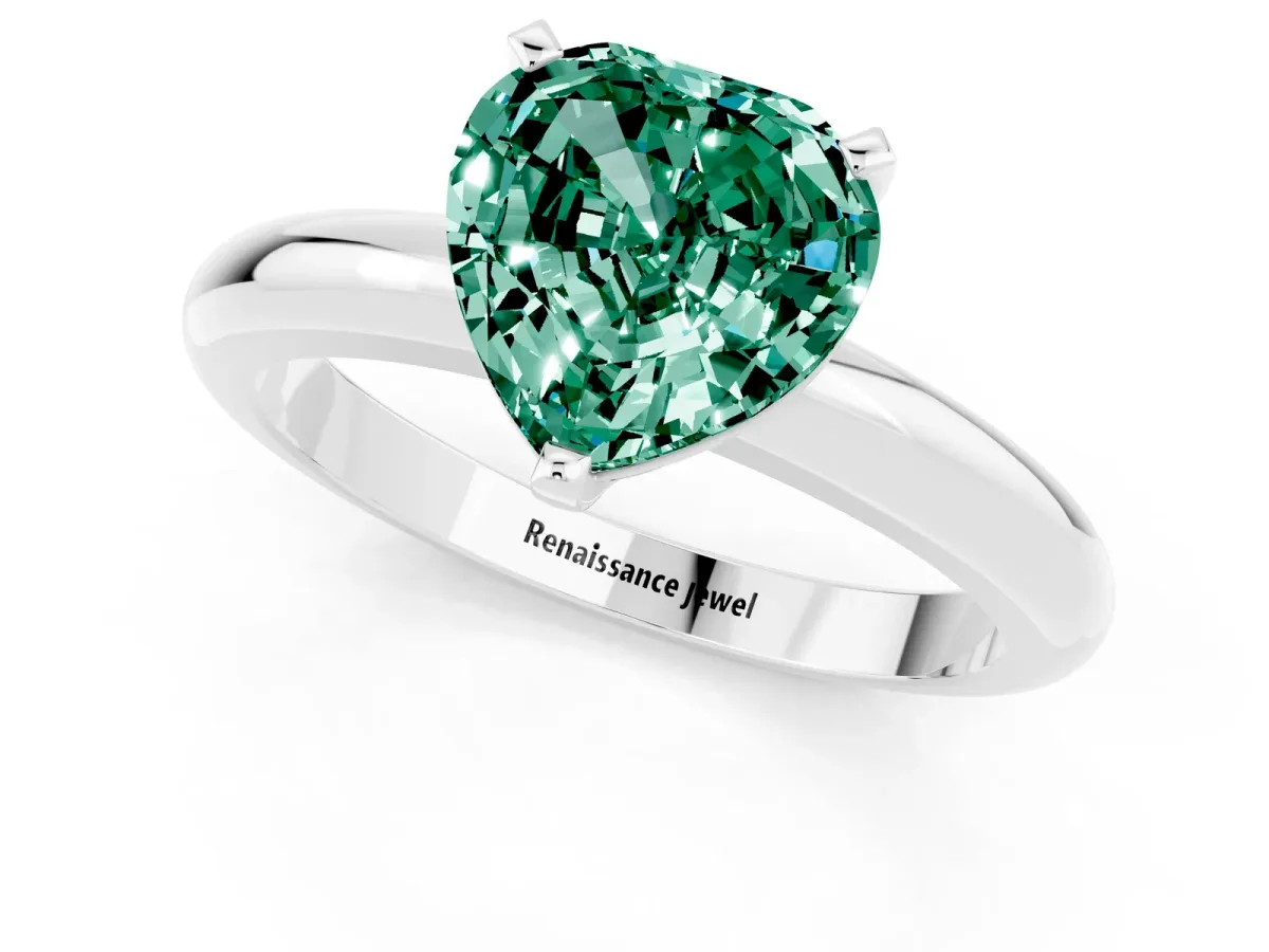 Curved Diamond Cluster Band - Round Stones, Split Shank, Prong Setting Silver