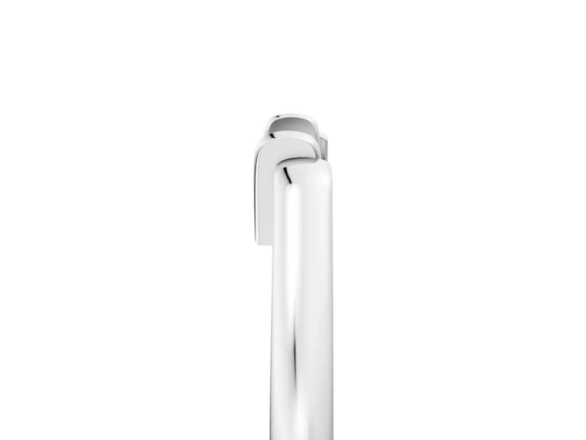 Classic Knot Twist Band Platinum