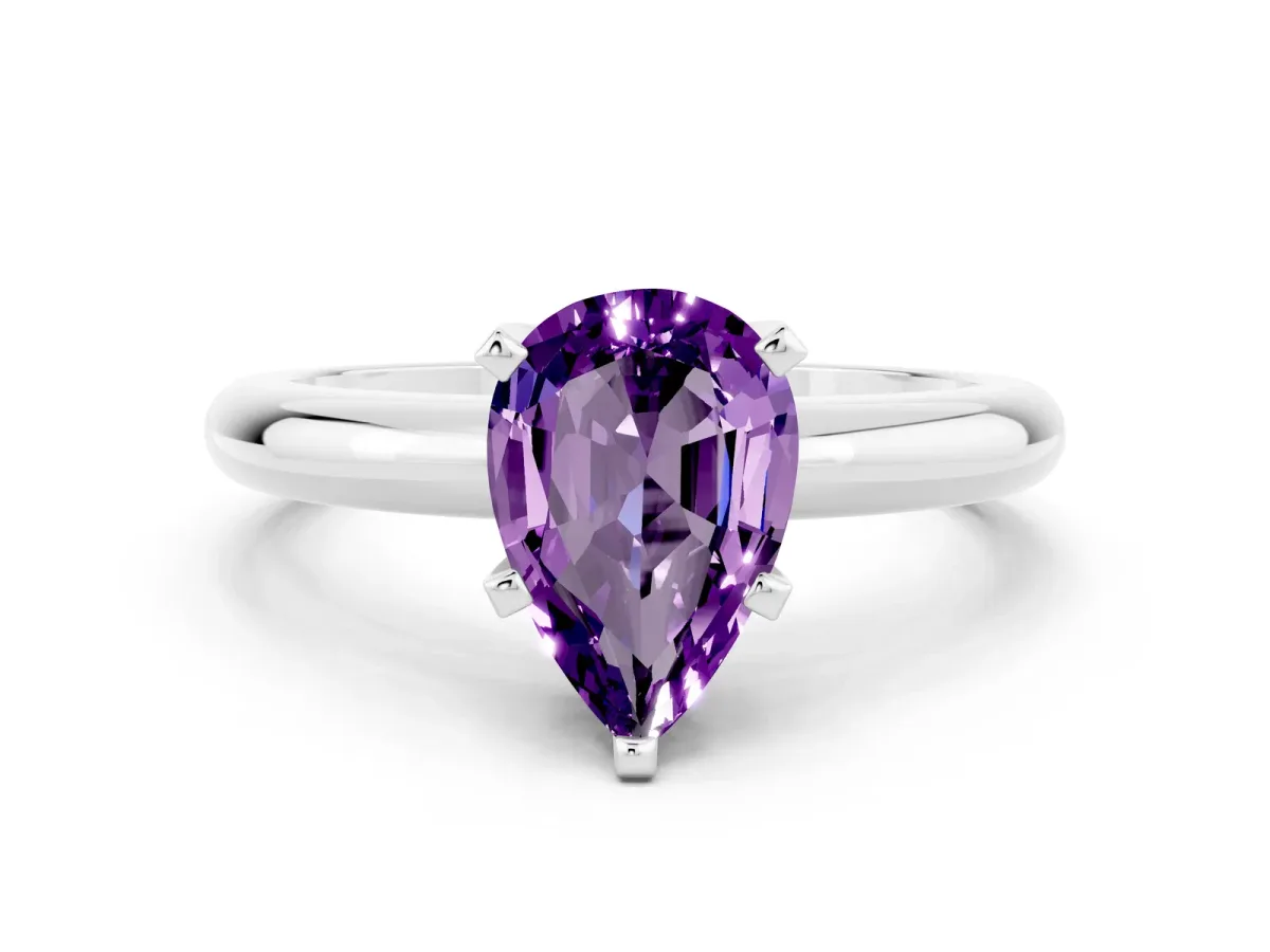 Round Ruby Leaf Eternity Band with Bezel Setting Platinum