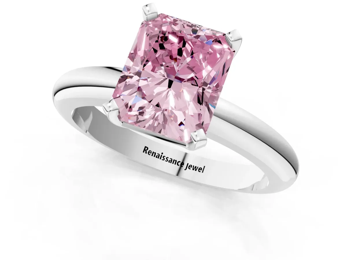 Pavé Round Tanzanite Twist Band Silver