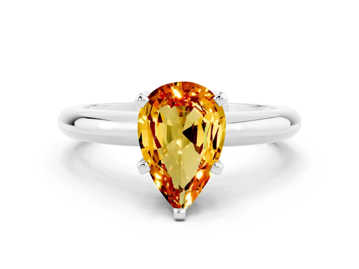 Round Garnet Leaf Eternity Band with Bezel Setting Silver
