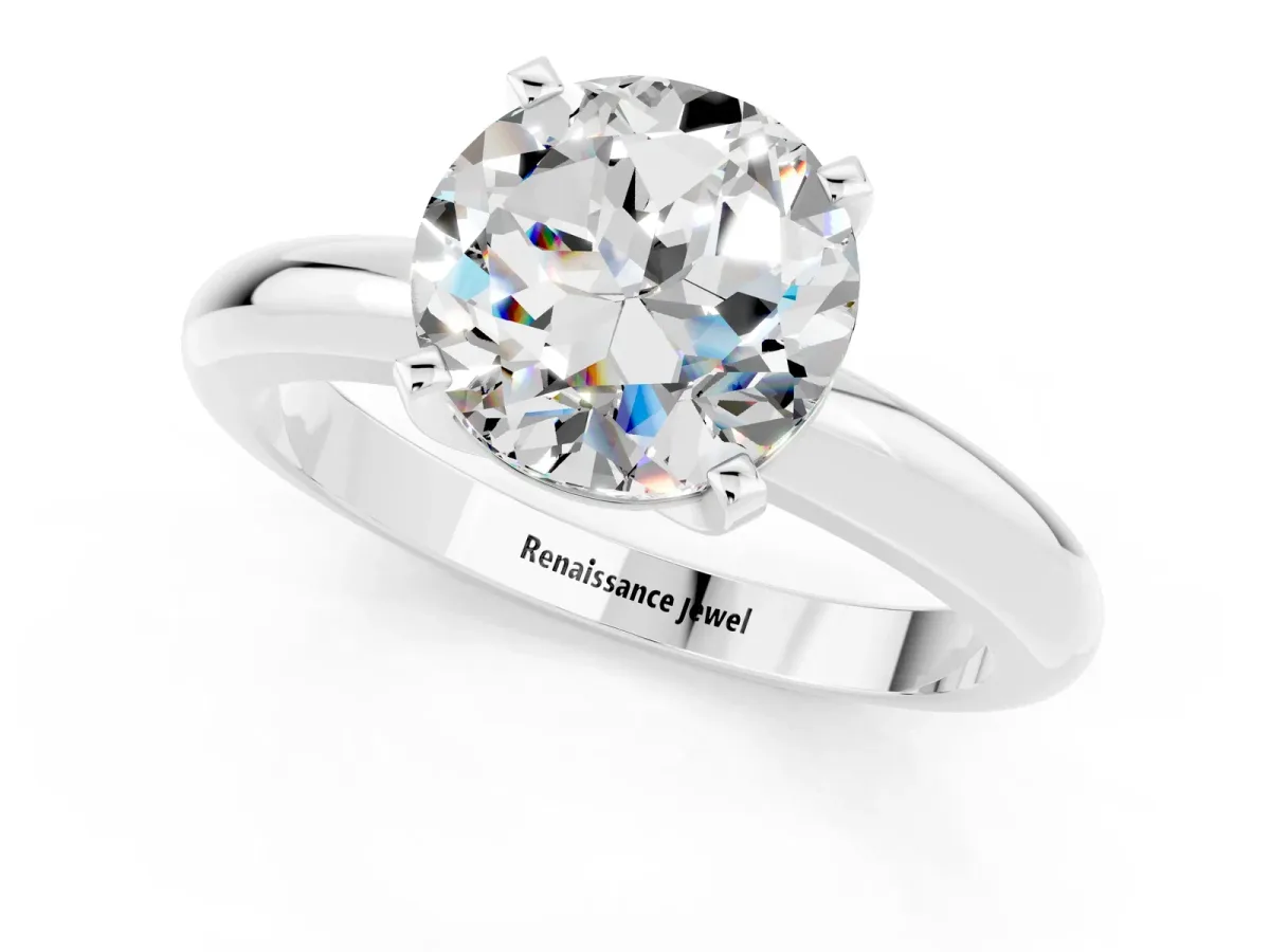 Pavé Round Yellow Sapphire Twist Band Silver