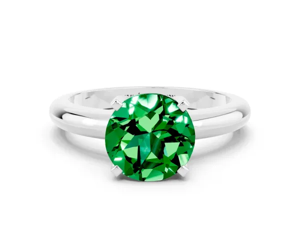Pear and Marquise Toi Moi Ring with Prong Setting and Plain Band White gold