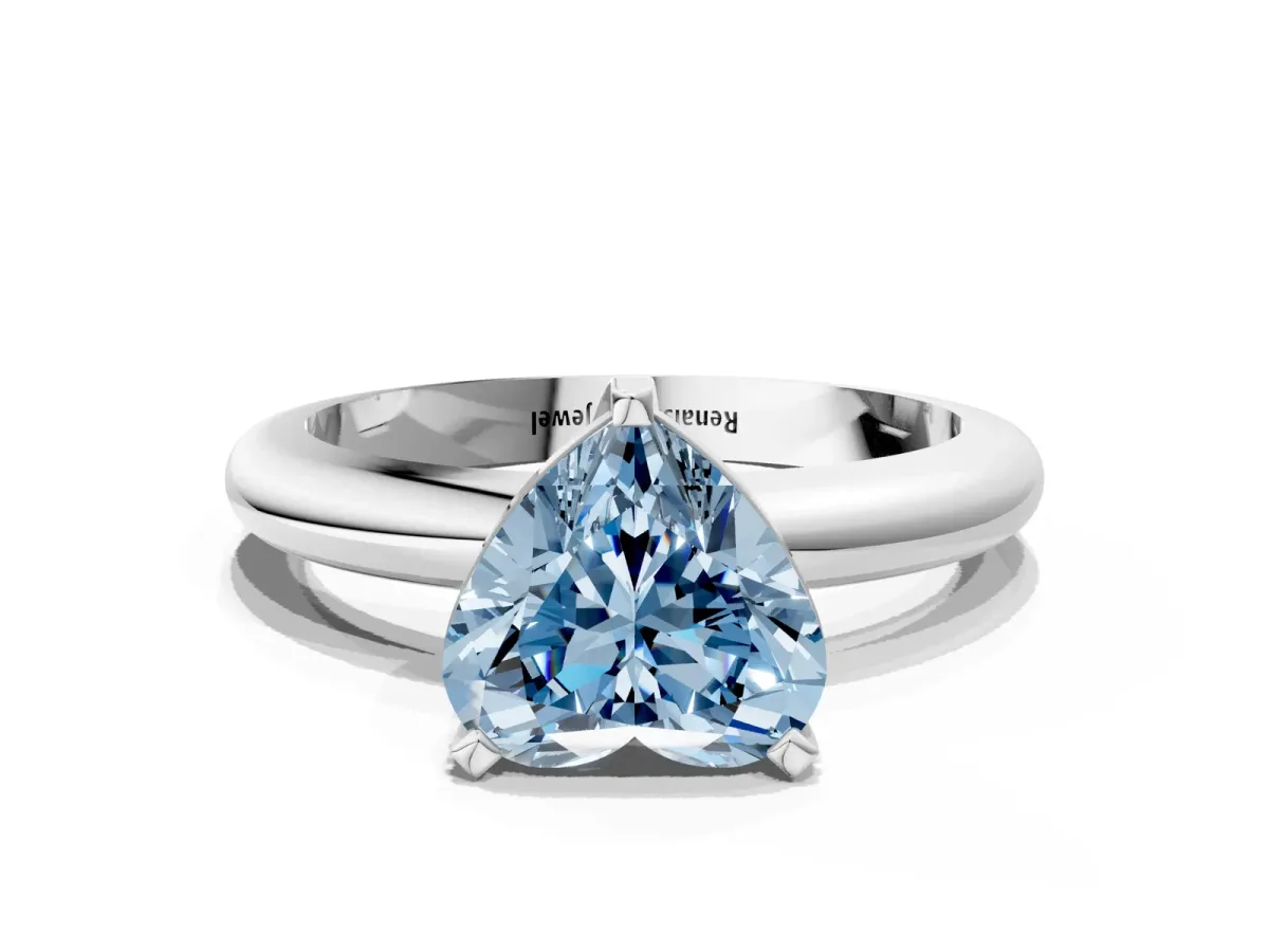 Pavé Round Green Sapphire Twist Band Silver