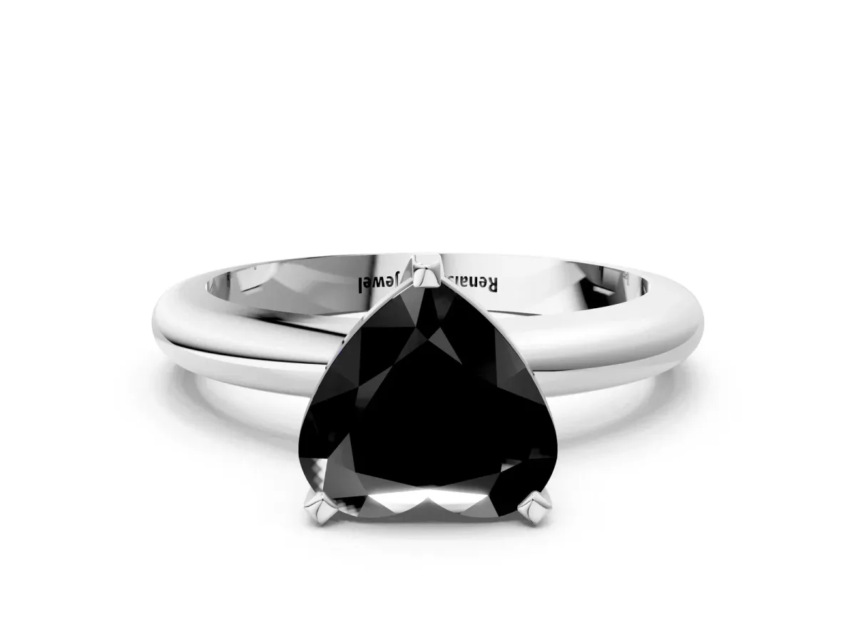 Pavé Round Blue Sapphire Twist Band Platinum