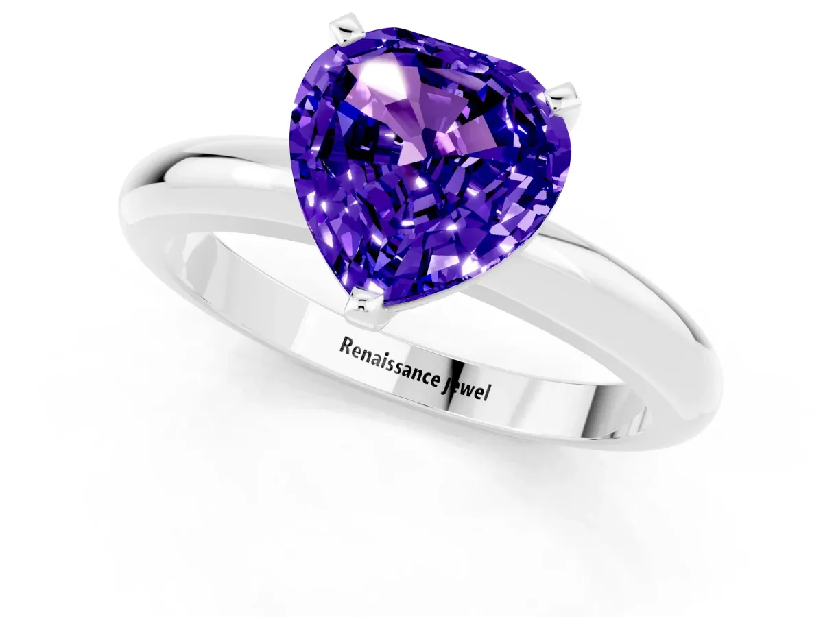 Pavé Round Morganite Twist Band Platinum