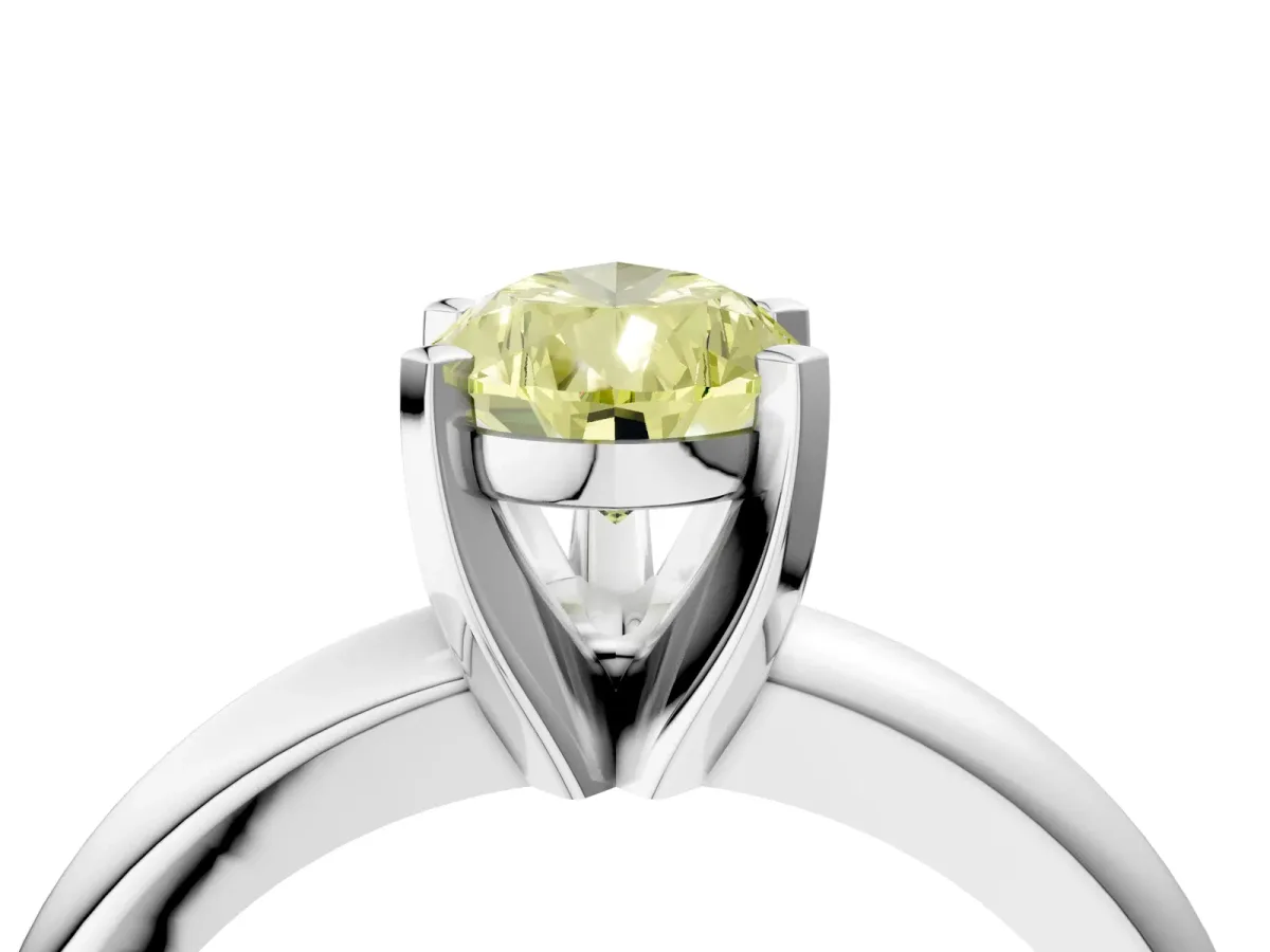 Round Ruby Leaf Eternity Band with Bezel Setting Silver