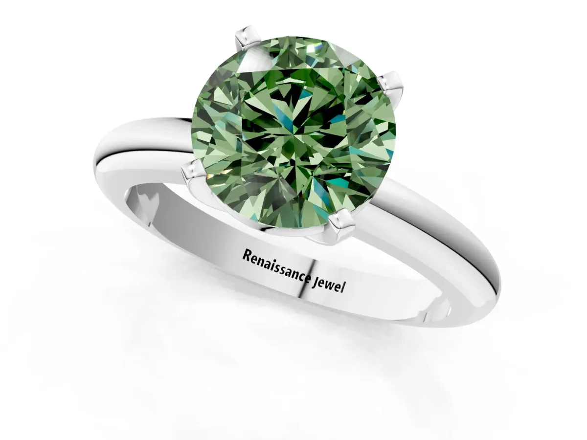 Round Blue Topaz Leaf Eternity Band with Bezel Setting Platinum