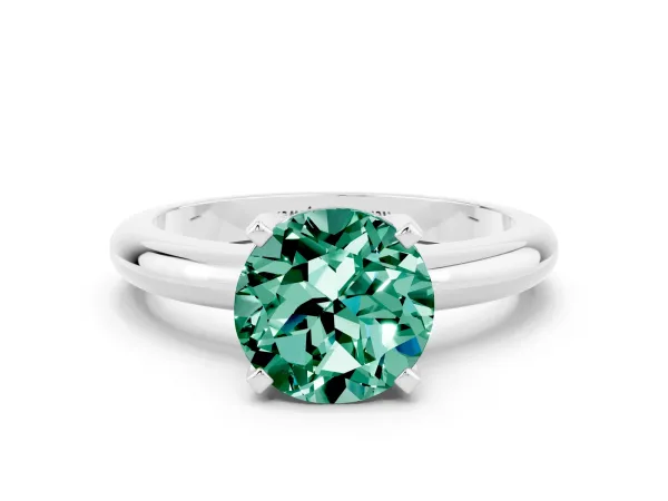 Marquise and Princess Toi Moi Ring with Prong Setting and Plain Band Platinum