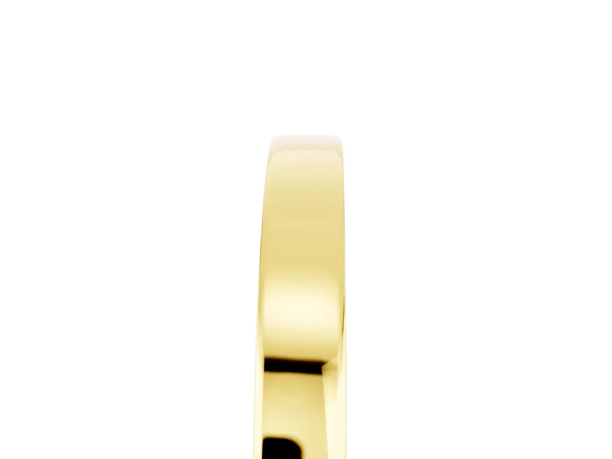 Pavé Round Tanzanite Channel Set Band Yellow gold