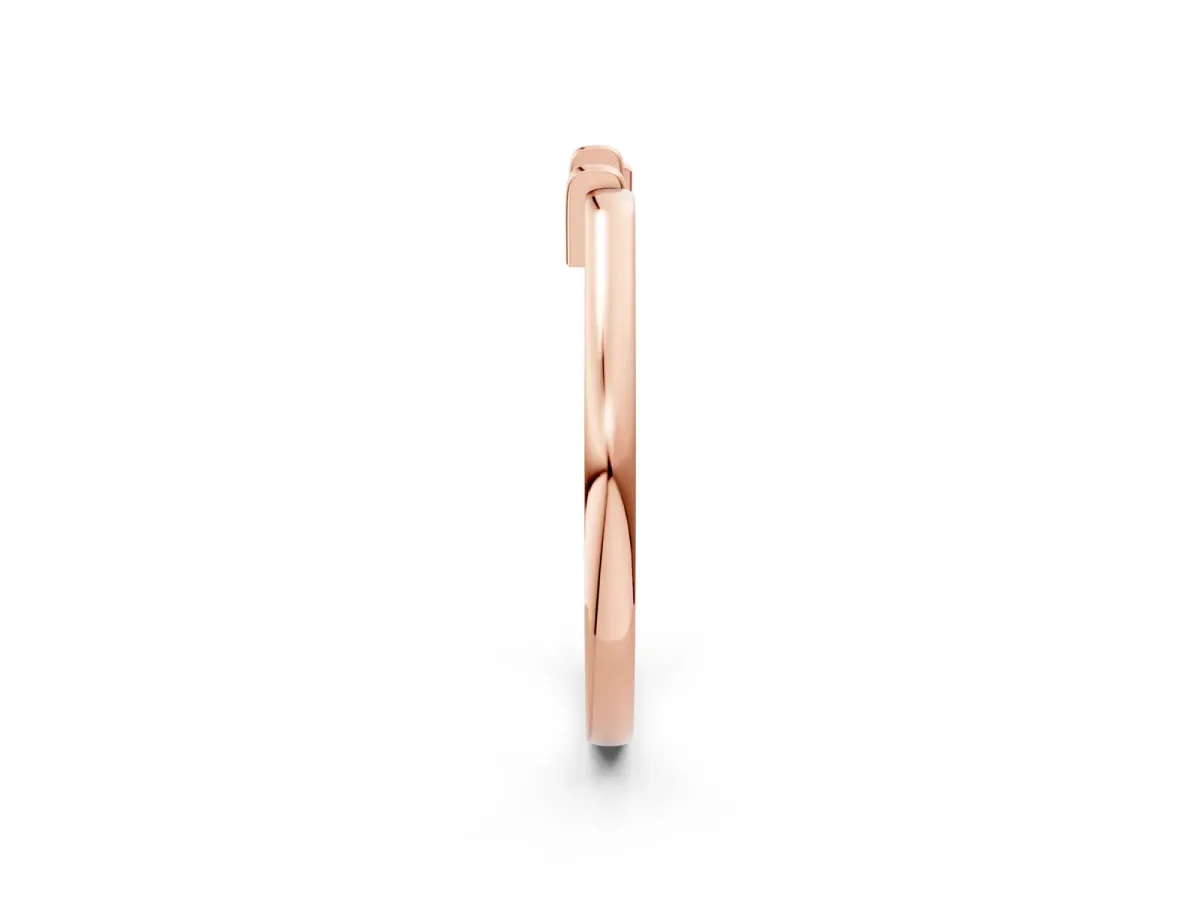Classic Knot Twist Band Rose gold