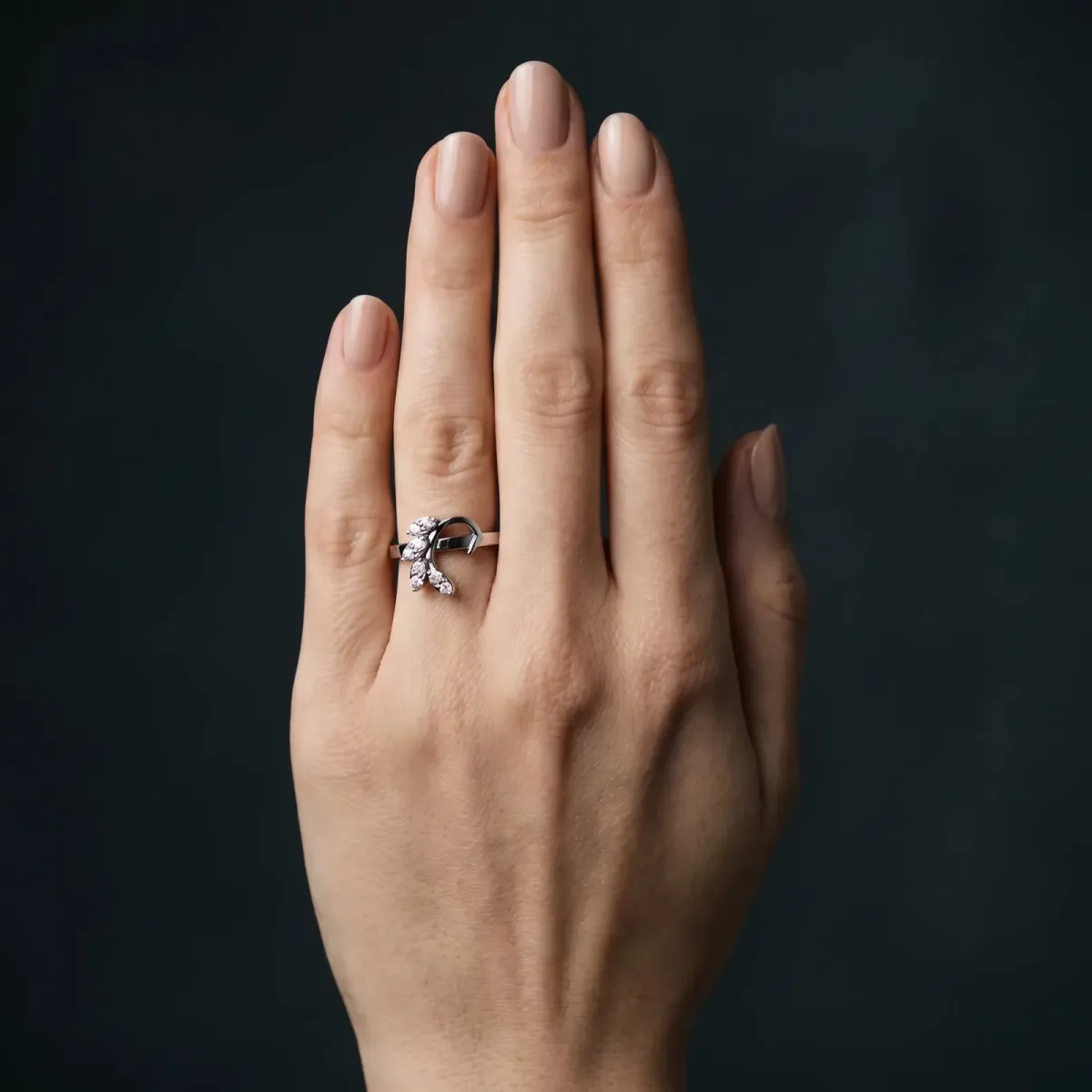 Round Diamond Milgrain Eternity Band with Channel Setting Platinum